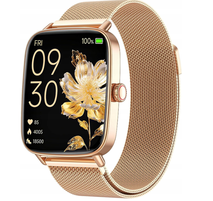 IDW28 Smartwatch DAMSKI elegancki, 1,85-calowy brak języka polskiego
