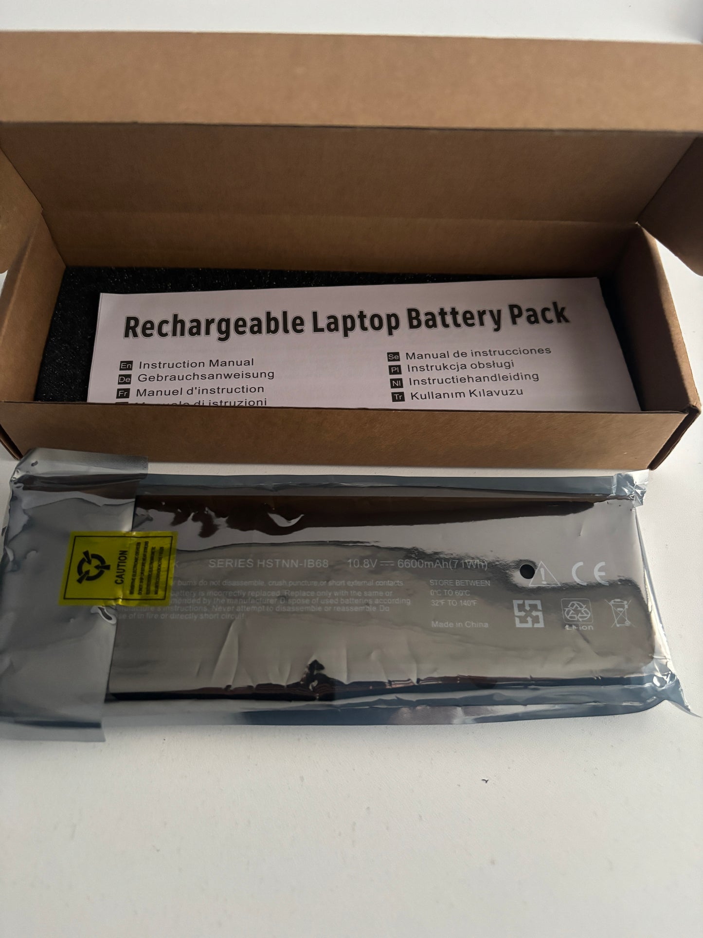 Bateria do HP Compaq EliteBook | HSTNN-IB68 | 6600mAh (71Wh)