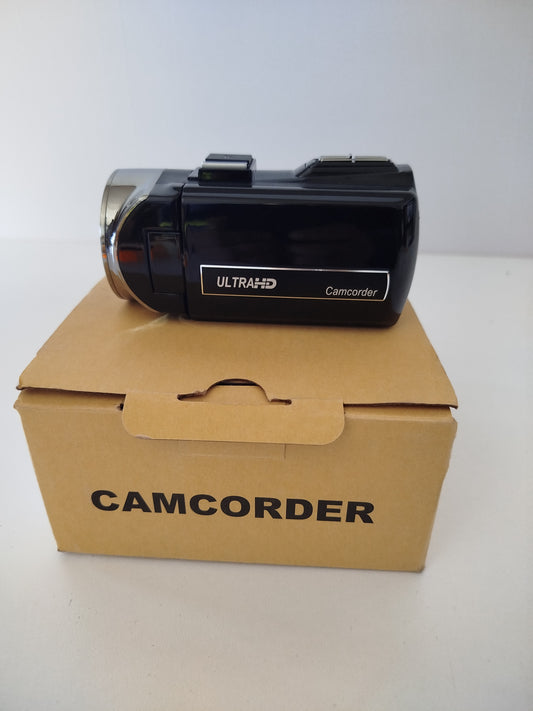Cyfrowa Kamera Wideo Ultra HD – Vlogging Kit – Mikrofon – Ekran LCD