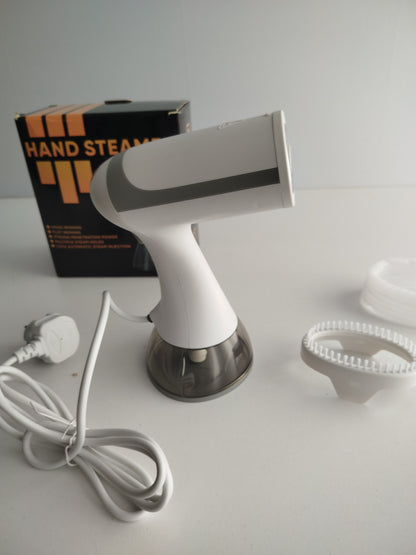 Ręczna Parownica do Ubrań Steamer 1500W | Zbiornik 300ml | Szybkie Prasowanie w Pionie