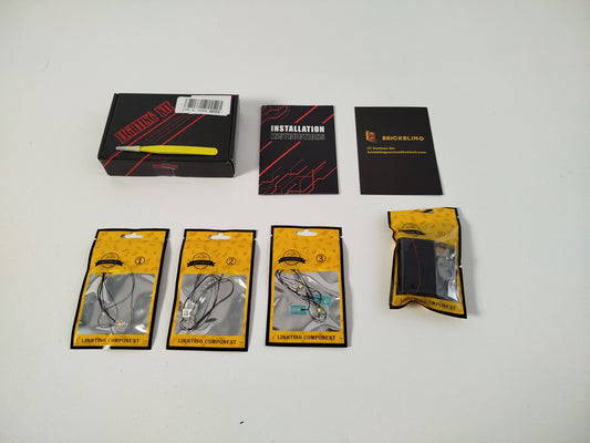 Zestaw Oświetleniowy LED BrickBling do Klocków – Kompletny Lighting Kit