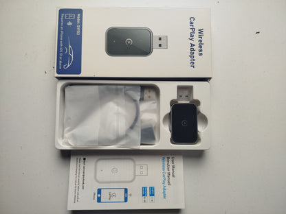 Adapter Wireless CarPlay SYY03 | Zamień CarPlay Przewodowy na Bezprzewodowy | iPhone iOS 10+