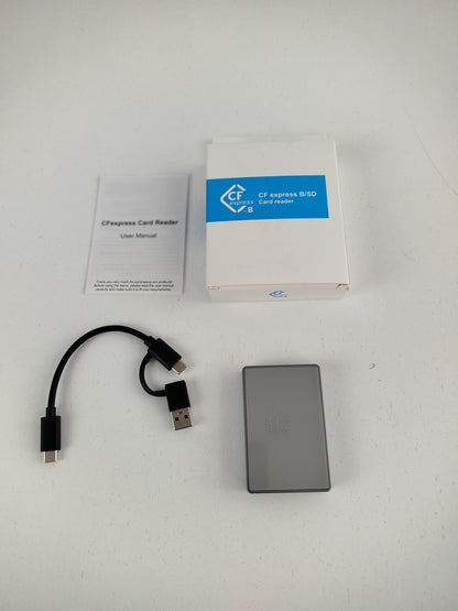 Czytnik kart CFexpress Typu B & SD – Profesjonalny Transfer Danych