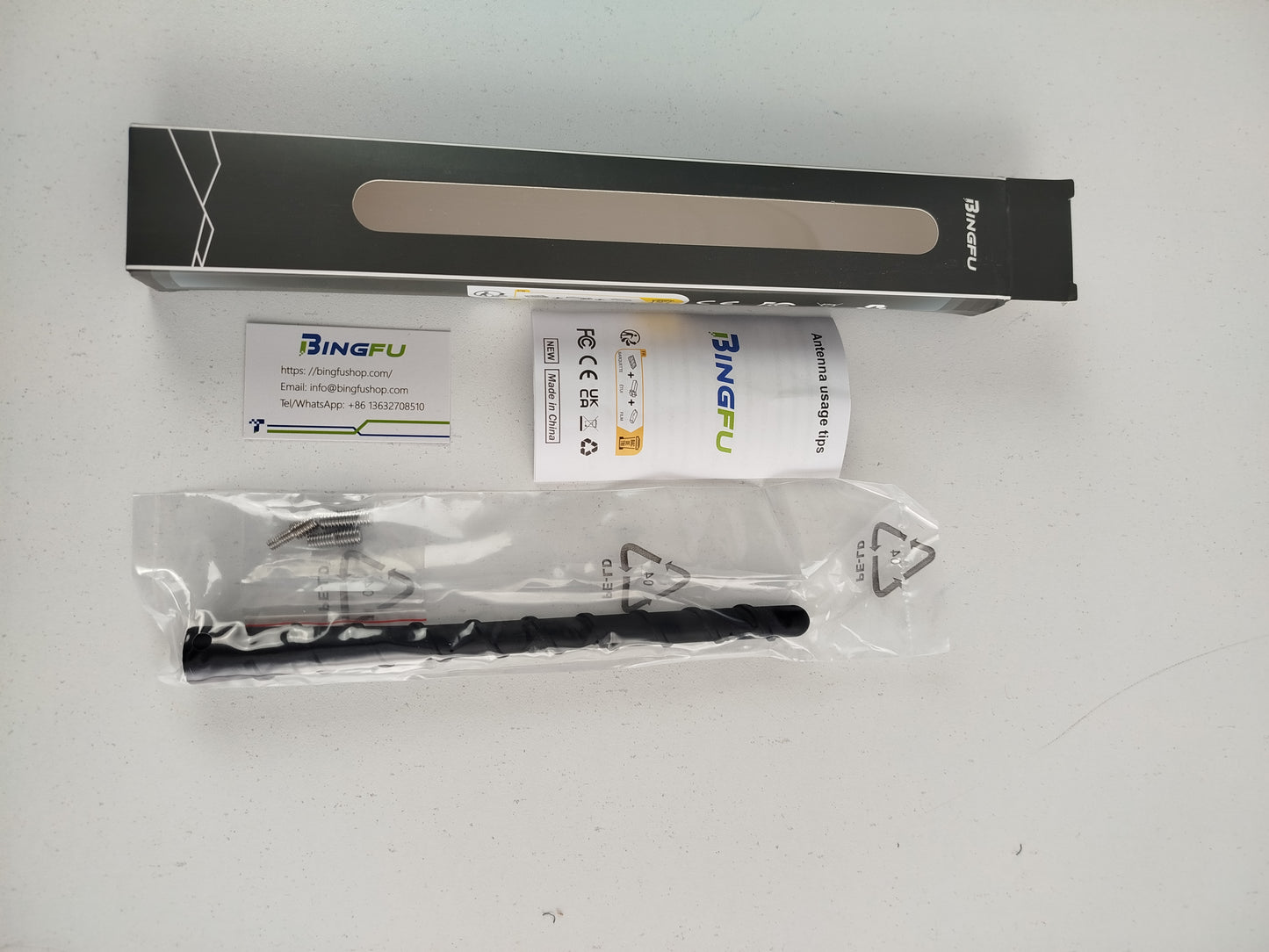 Antena Samochodowa Bingfu – Krótka, Stylowa i Uniwersalna