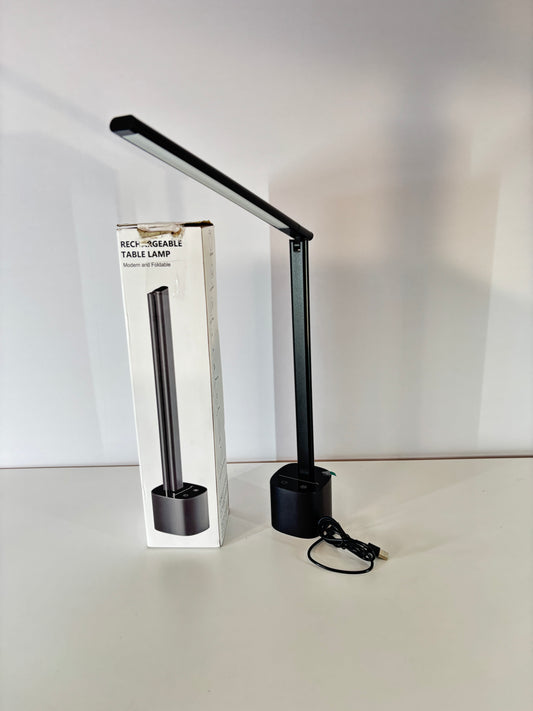 💡 Nowoczesna Lampka Biurkowa LED – Bezprzewodowa i Składana! 🔋