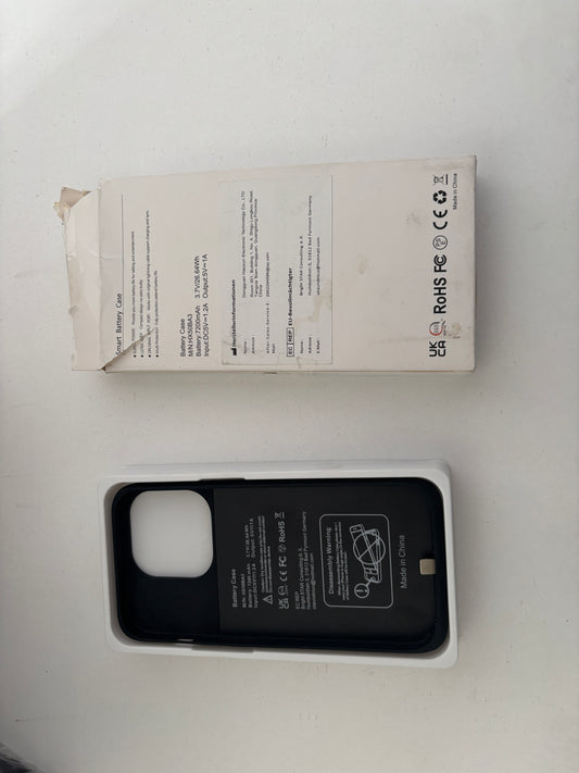 Etui Ładujące Powerbank do iPhone 13 Pro / 14 Pro – Smart Battery Case 7200mAh