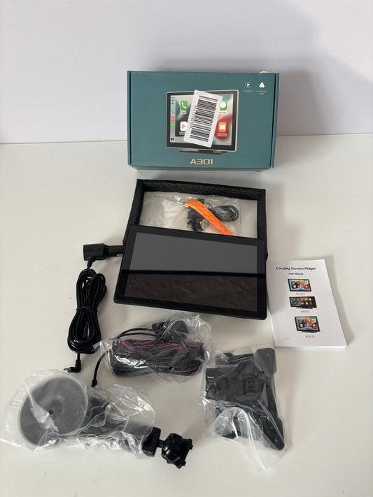 Ekran Multimedialny A301 – Apple CarPlay, Android Auto + Wideorejestrator!