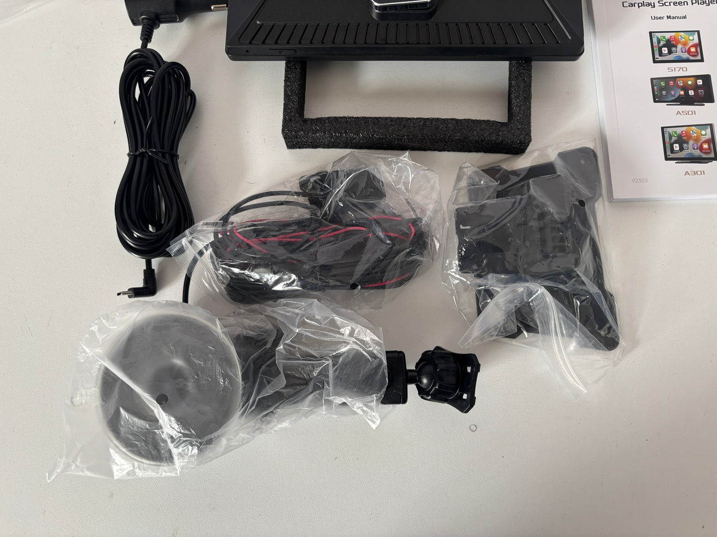 Ekran Multimedialny A301 – Apple CarPlay, Android Auto + Wideorejestrator!