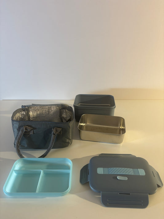 ✨ Elektryczny Lunch Box 3w1 – Podgrzewacz do Potraw (Dom / Auto / Ciężarówka) ✨