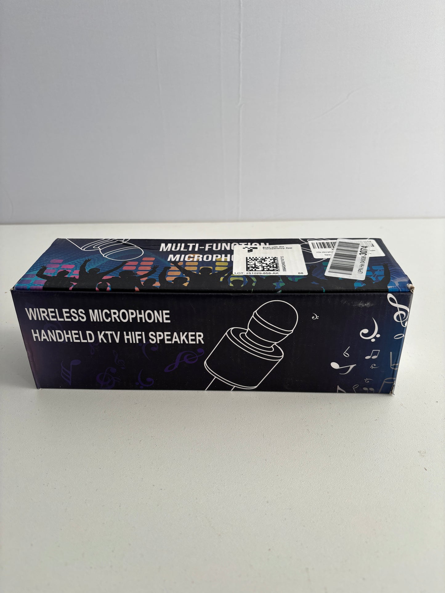 Bezprzewodowy Mikrofon Karaoke Bluetooth 4w1 – Z Głośnikiem i Efektami! 🎤🎶