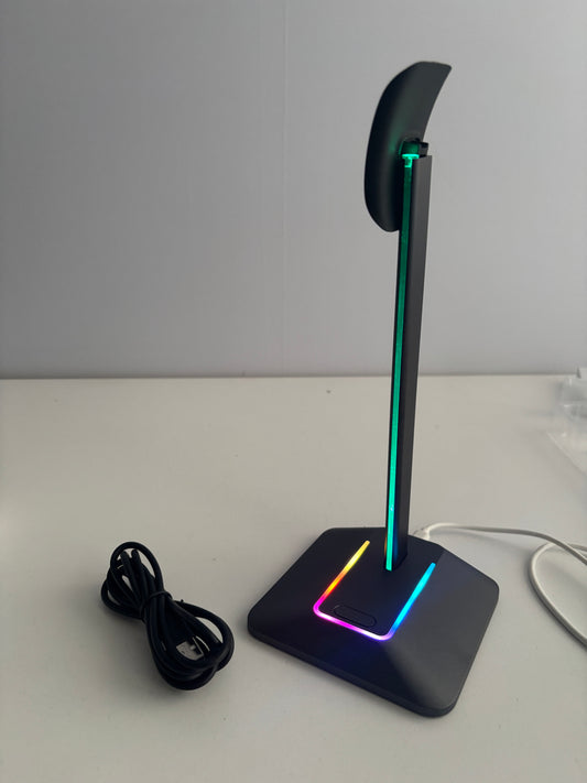 Gamingowy Stojak na Słuchawki RGB Z8 – Podświetlenie + HUB USB!