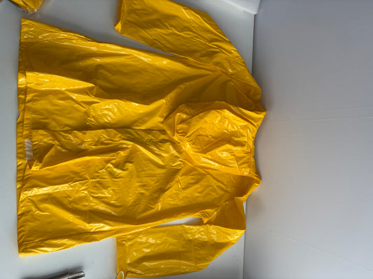 Żółty Komplet Przeciwdeszczowy + Spodnie | Kostium Koralina (Coraline) | Rozmiar M