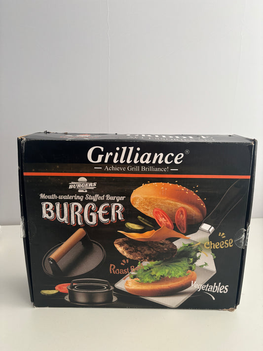 Zestaw Mistrza Grilla Grilliance – Akcesoria do Burgerów i Grilla (XXL)
