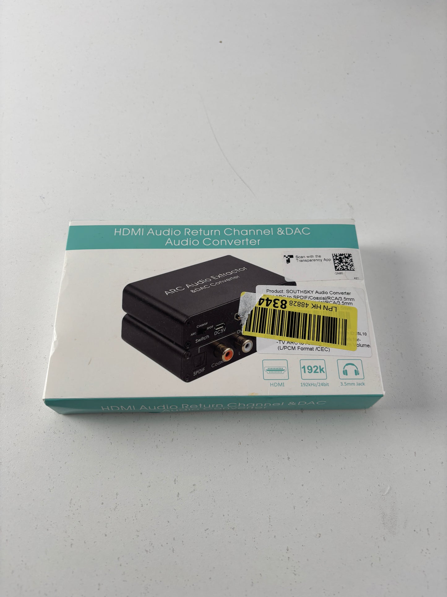 Ekstraktor Dźwięku HDMI ARC & Przetwornik DAC 192kHz – SOUTHSKY