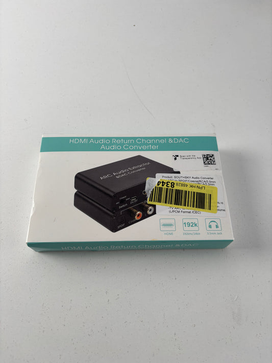 Ekstraktor Dźwięku HDMI ARC & Przetwornik DAC 192kHz – SOUTHSKY