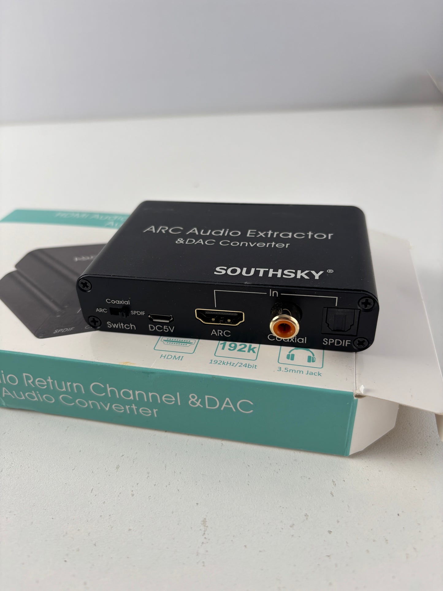 Ekstraktor Dźwięku HDMI ARC & Przetwornik DAC 192kHz – SOUTHSKY