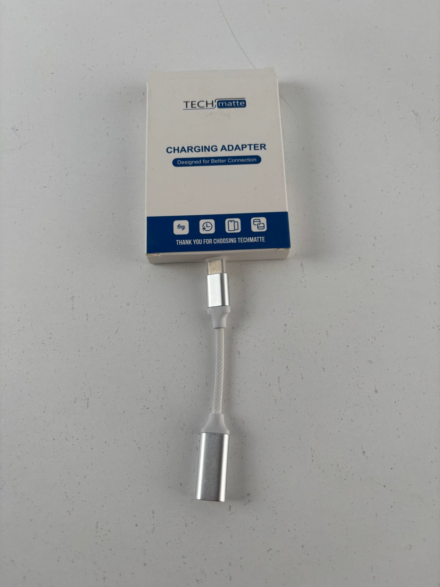 Adapter TechMatte USB-C do Lightning – Ładowanie i Synchronizacja