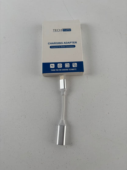 Adapter TechMatte USB-C do Lightning – Ładowanie i Synchronizacja