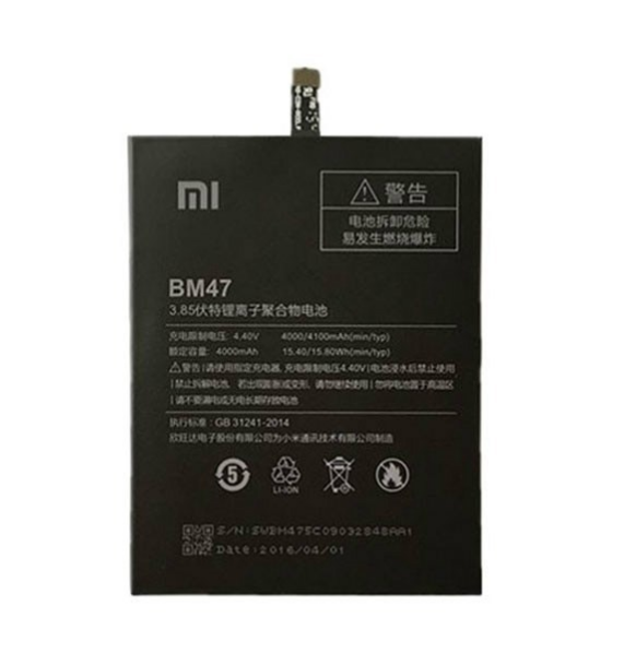 Bateria Do Xiaomi Redmi 3, , Redmi 3S Pro Xiaomi 4000 mAh