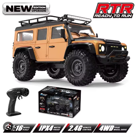 HB TOYS RTR 1/16 2.4G 4WD Samochód Pełnopropcjonalny LED Światło Off-Road