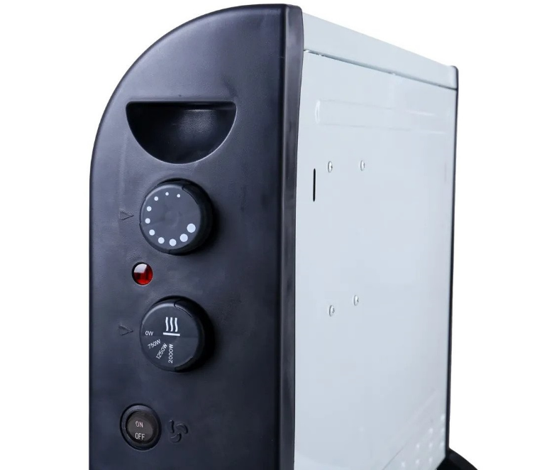 Grzejnik konwektorowy Extralink 2000 W biały, czarny