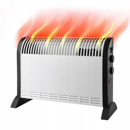 Grzejnik konwektorowy Extralink 2000 W biały, czarny