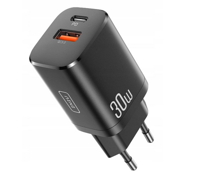 Iniu Ładowarka Sieciowa Adapter USB C A 30 W 2W1