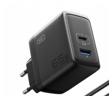 Iniu Ładowarka Sieciowa Adapter USB C A 30 W 2W1