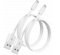 2X KABEL APPLE USB DO LIGHTNING 2 METRY SZYBKIE ŁADOWANIE BIAŁY