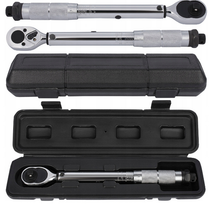 KLUCZ DYNAMOMETRYCZNY Z BLOKADĄ 3/8" 19-110nm DO KÓŁ + ETUI