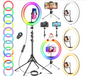 GerTong MJ33 Lampa pierścieniowa ring LED RGB