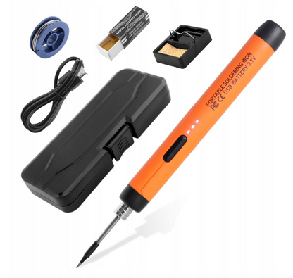 LUTOWNICA PRECYZYJNA AKUMULATOROWA BEZPRZEWODOWA OPOROWA KOLBOWA GROT USB C