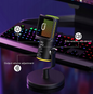 Gamingowy mikrofon RGB do streamingu podcastów gry nagrywanie USB