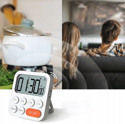 MINUTNIK KUCHENNY NA MAGNES STOPER TIMER LCD CZASOMIERZ ELEKTRONICZNY
