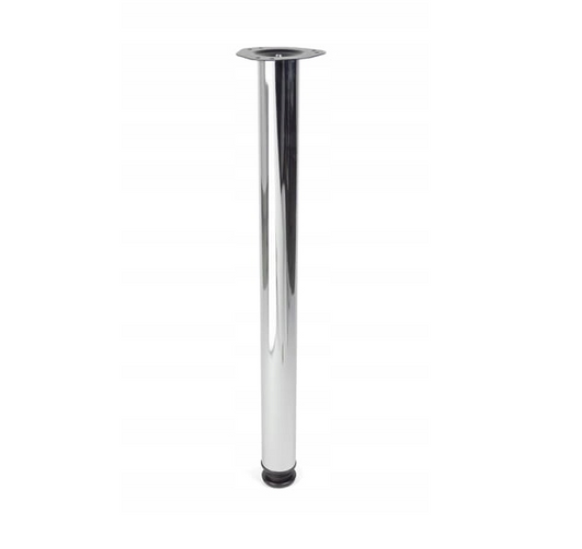 Noga meblowa do stołu blatu H 710 chrom
