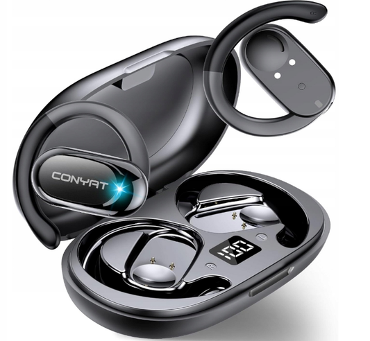 Otwarte słuchawki, bezprzewodowe słuchawki douszne Bluetooth 5.4