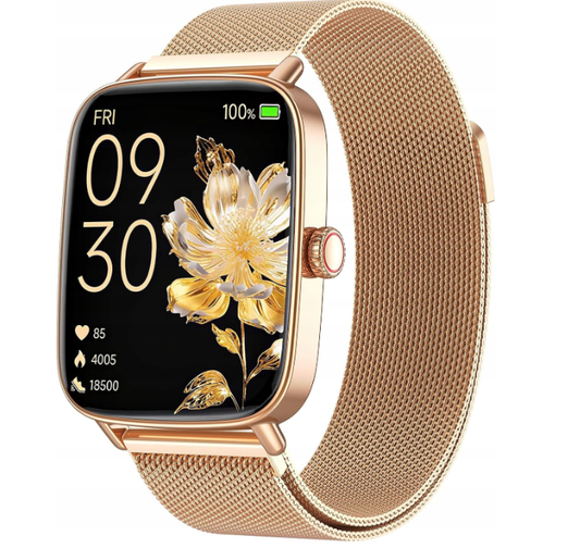 IDW28 Smartwatch DAMSKI elegancki, 1,85-calowy brak języka polskiego