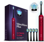 WAGNER STERN VibroWave Plus Szczoteczka Soniczna 4 Główki IPX7 Wodoodporna