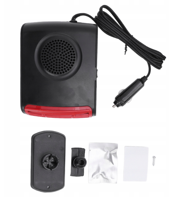Podgrzewacz samochodowy wtyczka do gniazda zapalniczki 150W 12V A4