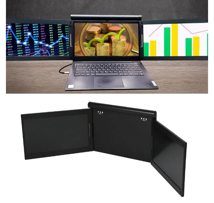 Przenośny podwójny monitor
