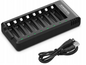POWEROWL ŁADOWARKA DO BATERII Ni-MH/Ni-CD AA/AAA SZYBKIE ŁADOWANIE USB LED