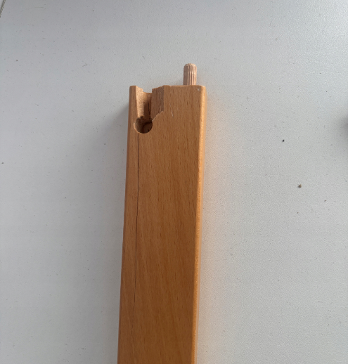 Krzesełko do karmienia Hauck Beta+ drewniane natural od 6 miesięcy opis
