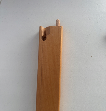 Krzesełko do karmienia Hauck Beta+ drewniane natural od 6 miesięcy opis