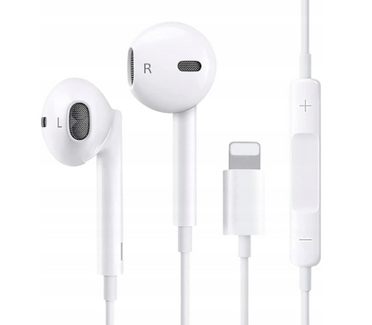 2 pack Słuchawki przewodowe douszne Do Apple CosmoTel EARPODS LIGHTNING