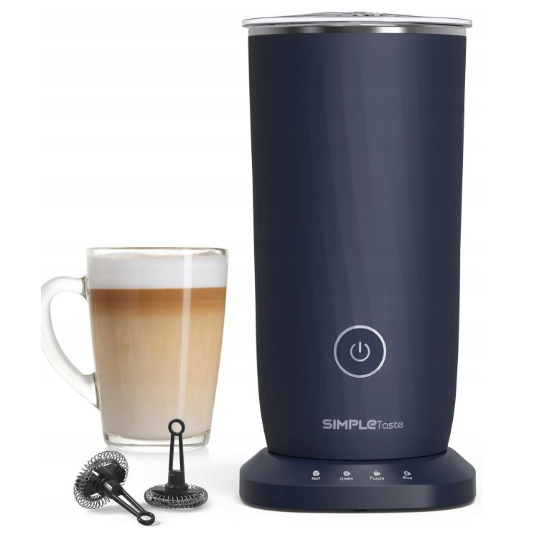 Elektryczny spieniacz do mleka 4w1 SIMPLETASTE 240ml Wtyczka UK gratis EU