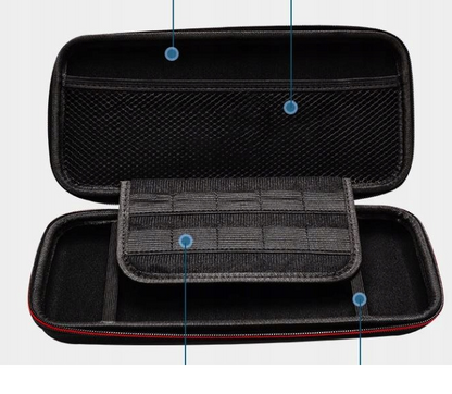 Etui do Nintendo Switch 2 NS2 Zestaw Akcesoriów Gumki 2x Szkło Crystal Case