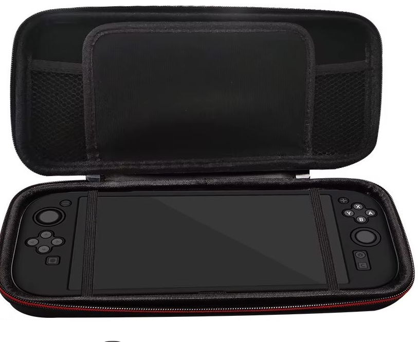 Etui do Nintendo Switch 2 NS2 Zestaw Akcesoriów Gumki 2x Szkło Crystal Case